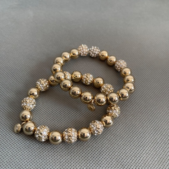 J. Crew Factory Pave Bracelets Set - NWT - Picture 5 of 6